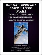 But Thou Didst Not Leave His Soul In Hell (for Bb-Clarinet & Piano) P.O.D. cover